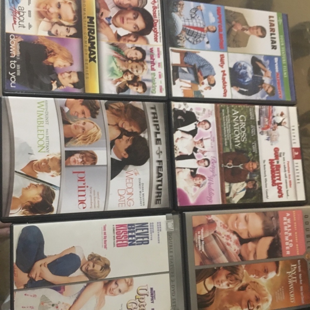 PREOWNED used wear and tear 6 dvd bundle